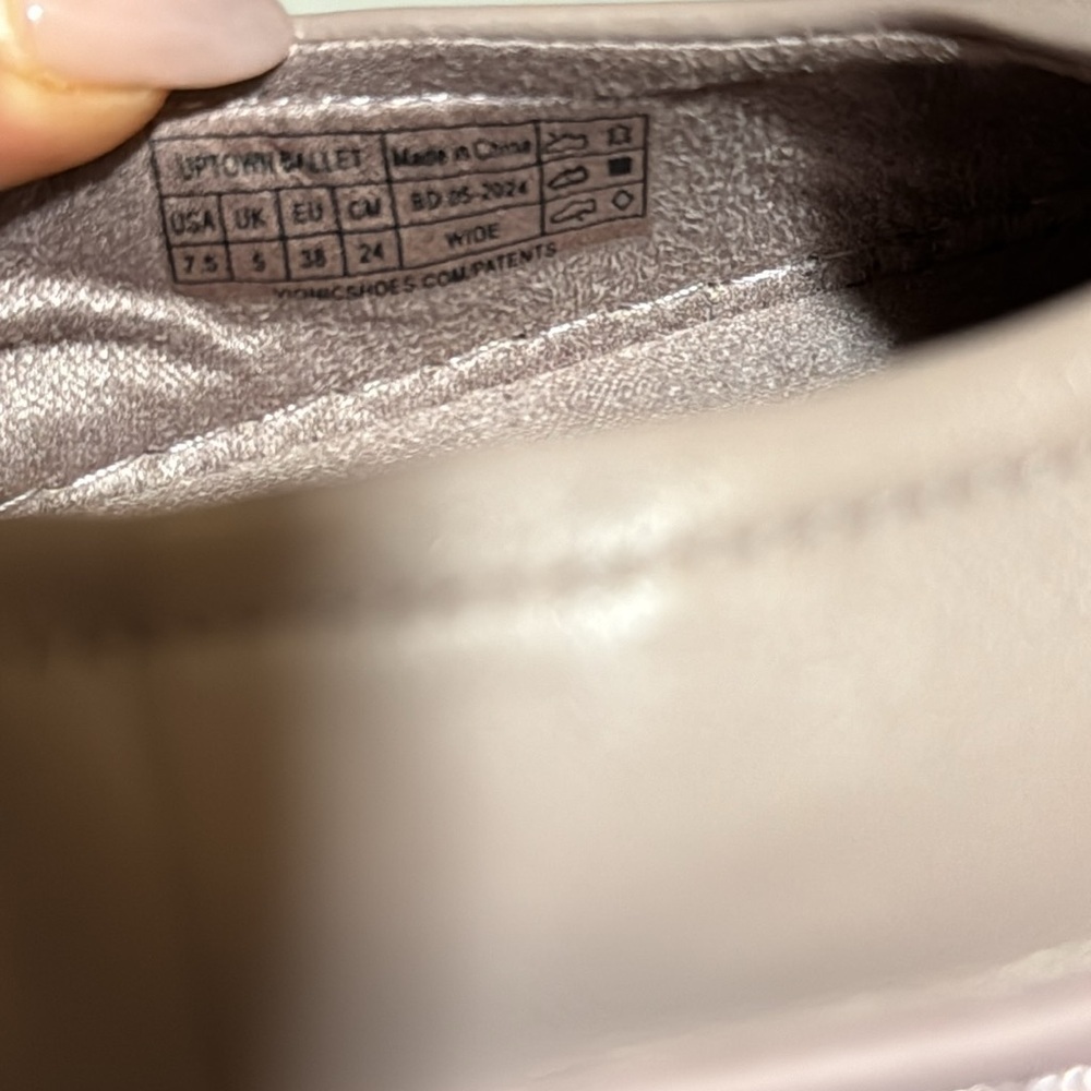 VIONIC UPTOWN BALLET SLIP ON. 7.5 Magnolia Dusk - Picture 7 of 7